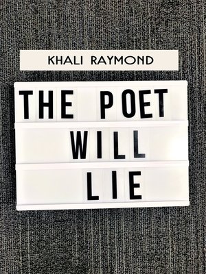 cover image of The Poet Will Lie